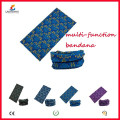 Ningbo Lingshang 100% Polyester Microfibre Seamless Skull Muti-finction Bandana Neck Tube Headwear